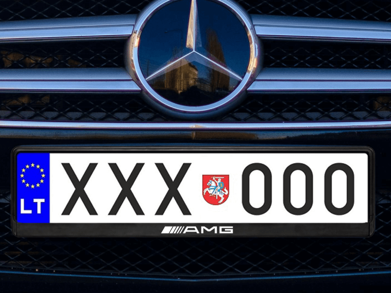 Numerių rėmelis „AMG“