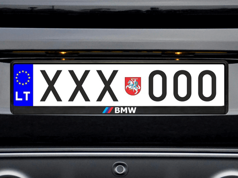 Numerių rėmelis „BMW M“