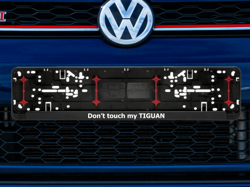 Wurth numerių rėmelis „TIGUAN"