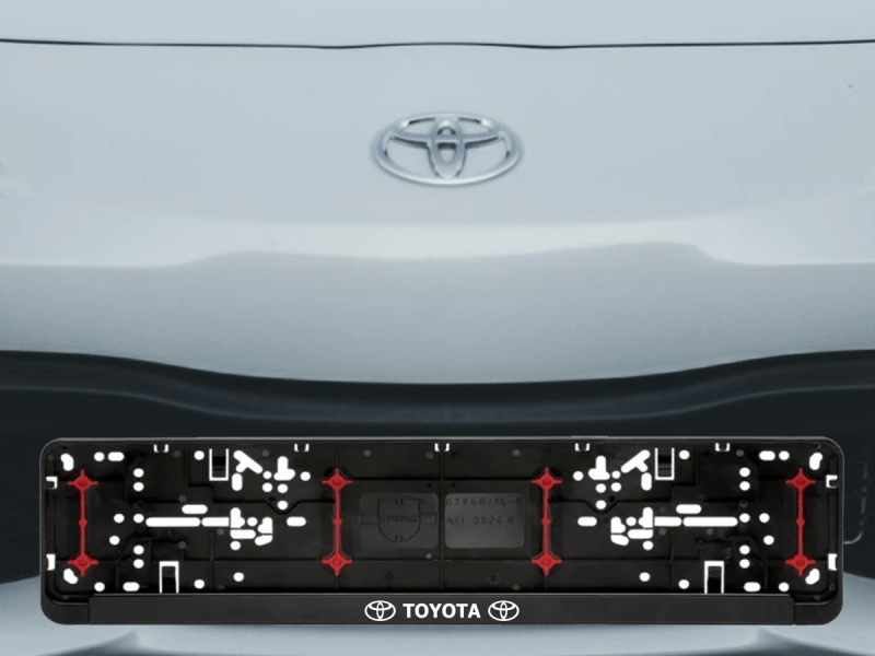 Wurth numerių rėmelis „Toyota"