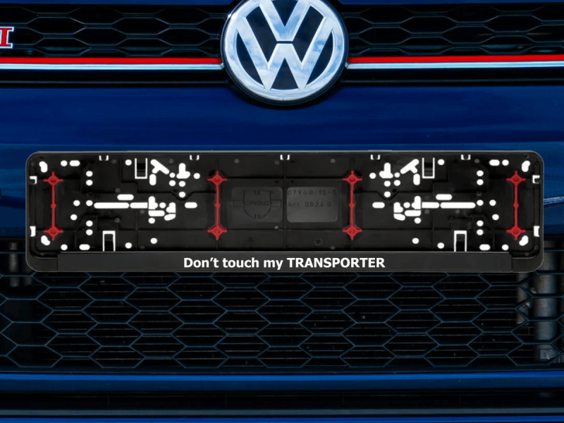 Wurth numerių rėmelis „TRANSPORTER"